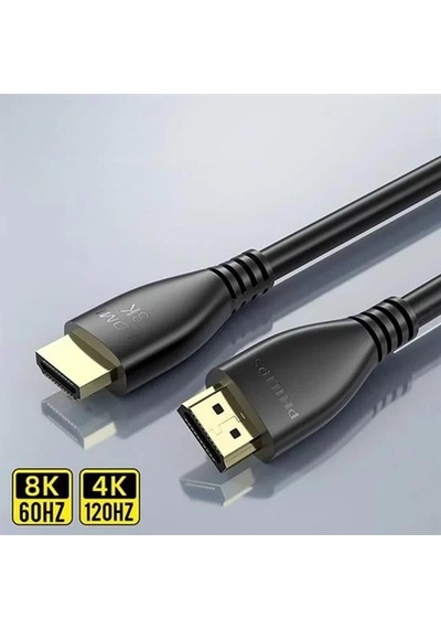 Sh Philips 1 Metre 8k-60hz 4k-120hz V2.1 Hdmı Görüntü Kablosu Swv7250/93-t-1.0 Najmaddin 09010186
