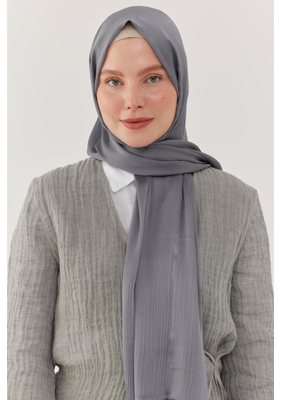 Mirsoy Scarf Yoryo Şal - Gri Gri
