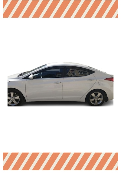 Hyundai  Elantra 2010 -2015  Modellerine Özel 4'Lü Mügen Tip Cam