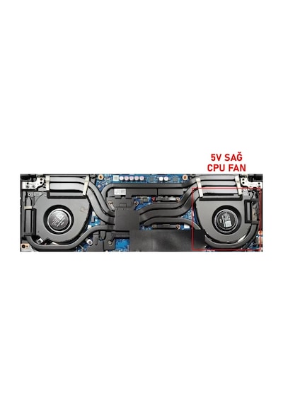 Asus Tuf Dash F15 Fx517z Serisi Notebook Cpu Fanı / Ver.1 L - 5v 40549919