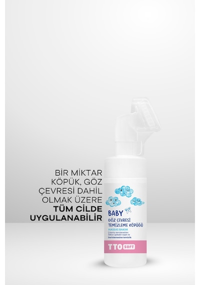 Tto Soft Baby Göz Çevresi Temizleme Köpüğü 100Ml