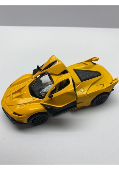 Oyuncak Araba Ferrari Sesli Işıklı Ön Kapılar Açılır Ferrari Çek Bırak Oyuncak Araba Diğer