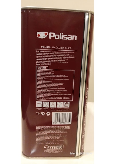 POLİSAN POLİSEL TİNER 3L