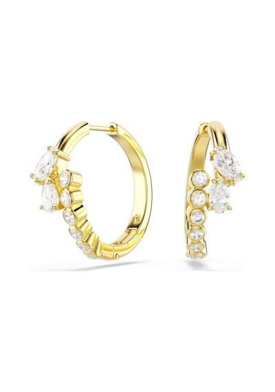 5761975 Swarovski Küpe Mesmera:pe Hoop Whı/gos Metalik