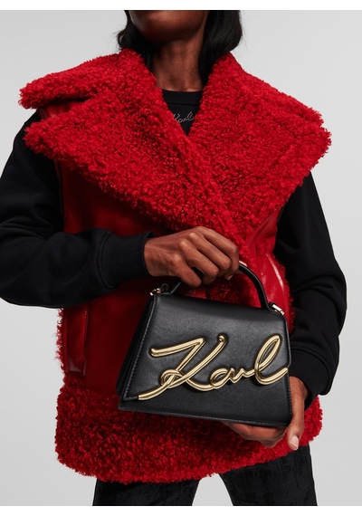 Karl Lagerfeld Siyah Kadın Deri Çapraz Çanta A1w30038992
