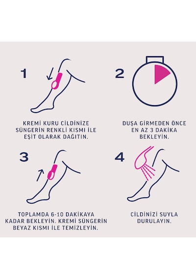 Veet Pure Duşta Tüy Dökücü Krem 150 ML + Veet Pure Sir Ağda Bandı Yüz  20 Adet