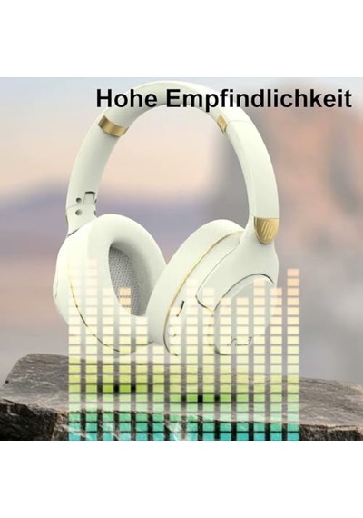 Ibk-503b Kablosuz 5.3 Bluetooth Hafıza Kart Destekli Kulak Üstü Kulaklık Beyaz 12 Saat Pil Ömrü 400mah Dahili Pil