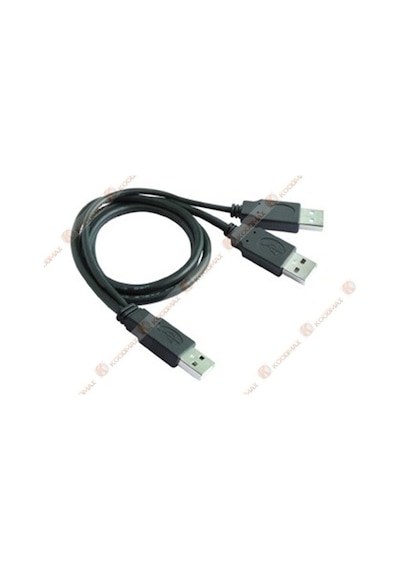 Harici Diskler Için Usb Y Kablo 3 Ucu Usb Kablo