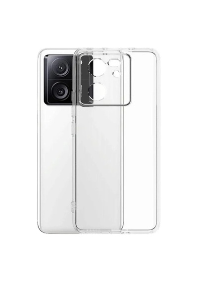 Jenerik Xiaomi Mi 13t Pro Kılıf Lüx Şeffaf Silikon