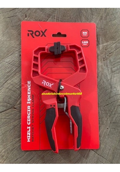 Rox Pro 55mm Pls İşkence Hızlı Cırcırlı İşkence Pratik Marangoz İşkencesi 195mm
