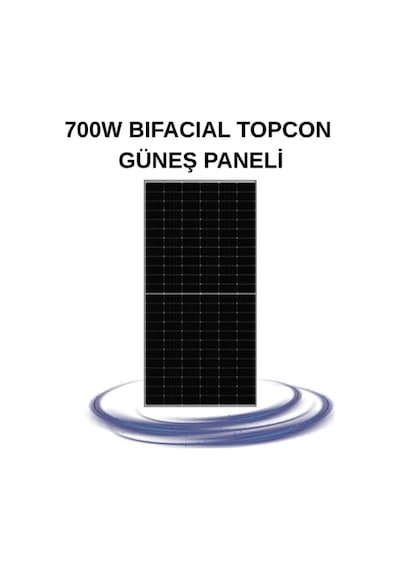 Soleron 700w Bıfacıal Topcon Güneş Paneli