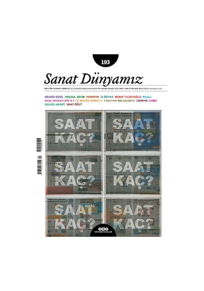 Sanat Dünyamız 193.sayı Mart-nisan 2023