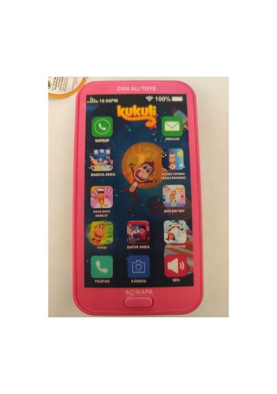 Oyuncak Dokunmatik Cep Telefonu Işıklı Müzikli 12 Fonksiyonlu