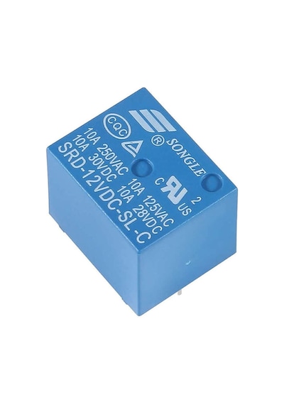 250v 10a Srd-12vdc-sl-c 12v Dc Röle 5 Pin Pcb Montaj Tip 220v No Nc Güç Rölesi