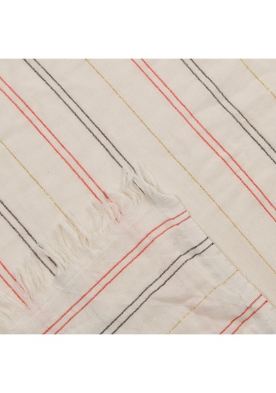 Soft Pilatus Peştamal - Bej / Kiremit - 90x160 Cm Renkli