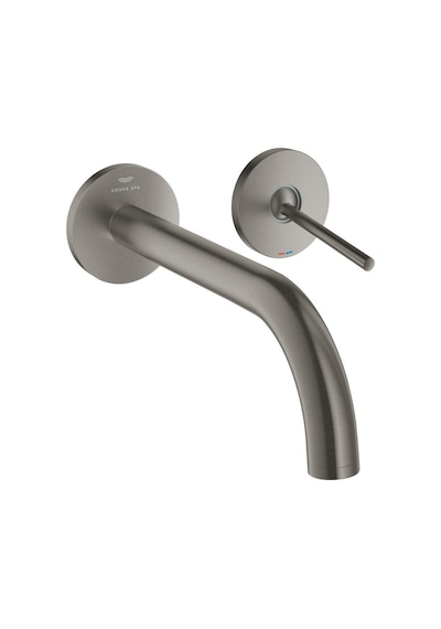 Grohe Atrio Br.hard Graphite 29406AL0 İki Delikli Duvardan Lavabo Bataryası Nikel