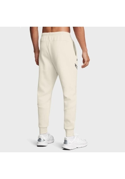Under Armour Unstoppable Fleece Joggers Erkek Beyaz Polo Yaka Tişört