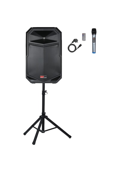 Lastvoice Ls-p2915 Portatif Taşınabilir Mikrofonlu Şarjlı Ses Sistemi Hoparlör 15 İnç 850 Watt