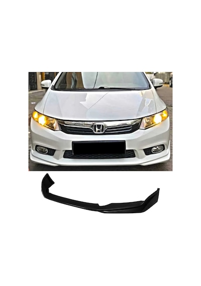Honda Civic Fb7 Modulo Ön Ek Plastik Siyah Karlık-ön-ek-bodykit 2012 2013 2014 2015 2016