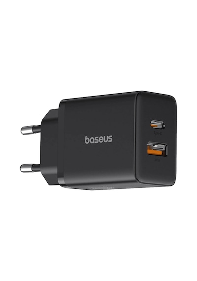 Baseus Cube C+u 20w Şarj Cihazı Siyah