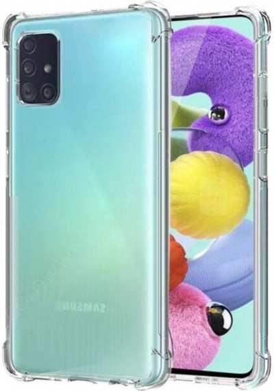 Samsung Galaxy A51 Uyumlu Şeffaf Airbag Antishock Silikon Kılıf