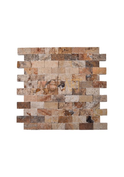 Tv Ünitesi Için Scabos Patlatma Taş Fileli 2,5X5Cm
