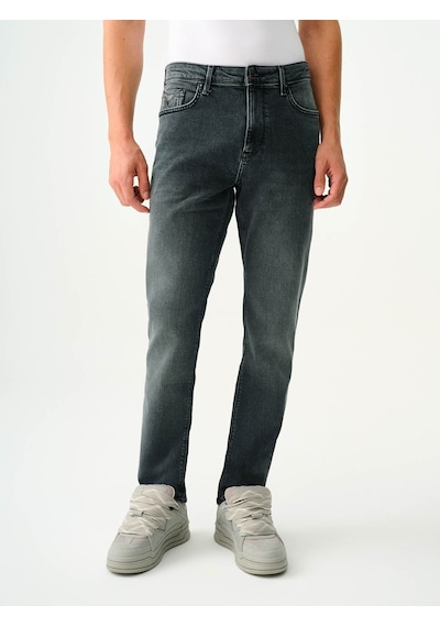 Loft Justın Koyu Gri Erkek Jean Pantolon Lf2037012 Koyu Gri