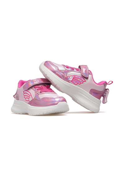 BUCKHEAD Bright Kız Çocuk Hafif Işıklı Sneaker Spor Ayakkabı 25k Buck3041 Pk Pembe Pembe