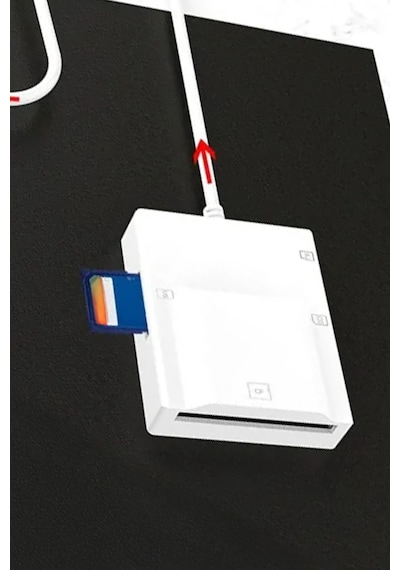 4'ü 1 Arada Usb-c/type-c Çok Fonksiyonlu Kart Okuyucu Tak Çalıştır Çoklu Kart Okuyucu Yeni Nesil