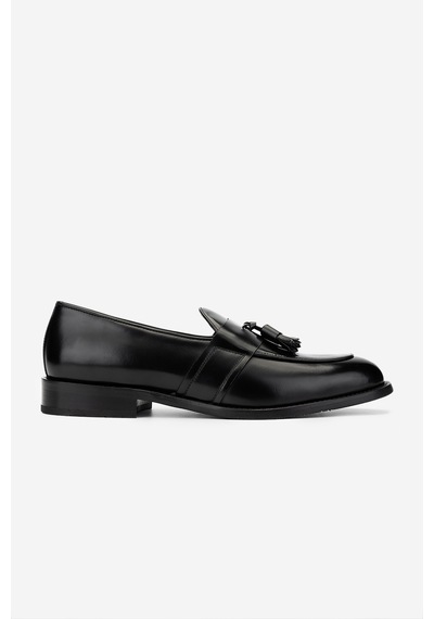 Valmenti Erkek Hakiki Deri Loafer Ayakkabı 1016 023 Erk Ayk Sk24-25 Sıyah Dante Siyah