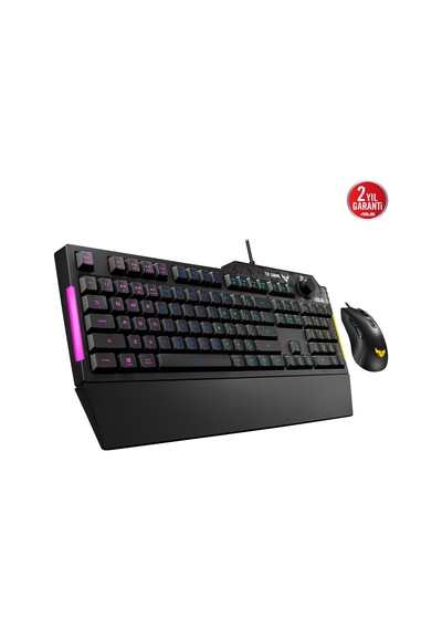 Asus TUF Gaming Combo K1 Mech-Brane Rgb Türkçe Oyuncu Klavyesi + M3 Optik Oyuncu Mouse Asus TUF Gaming Combo K1 Mech-Brane Rgb Türkçe Oyuncu Klavyesi + M3 Optik Oyuncu Mouse