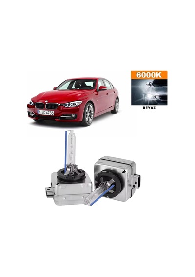 Bmw 3 Serisi F30 2012-2017 Xenon D1s / D1r 6000k Beyaz Hıd Xenon Ampul 2 Adet