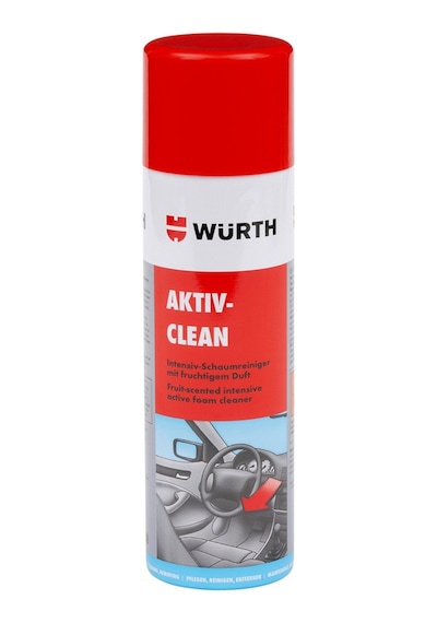 Würth Activ Clean Araç İçi Aktif Temizleme Köpüğü 500 Ml N11.502