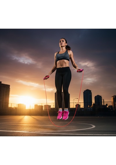Sayaçlı Atlama İpi - Fitness - Crossfit- Rope - Jump - Body - Sağlık - Egzersiz - Spor