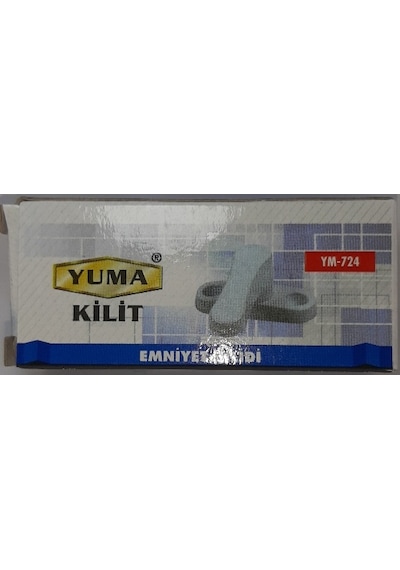 Yuma Ym-724 Metal Kapı ve Pencere Emniyet Kilidi Çok Renkli