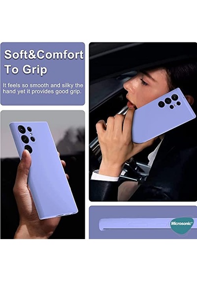 Ultra Için Kılıf Groovy Soft Siyah S23 Ultra İle Uyumlu Kılıf - Siyah Diğer