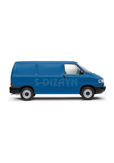 S-Dizayn  Volkswagen T4 Transporter Krom Cam Çıtası 2 Prç 1995-2003