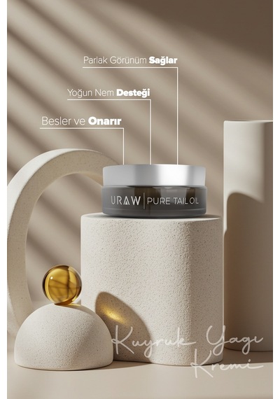 Uraw Nemlendirici ve Onarıcı Kuyruk Yağı Kremi 50 ML