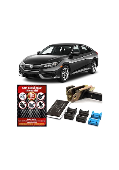 Barrer Honda Civic FC5 Kapı Gergi Kolu (Limitör) Tamir Kiti 2016-2019