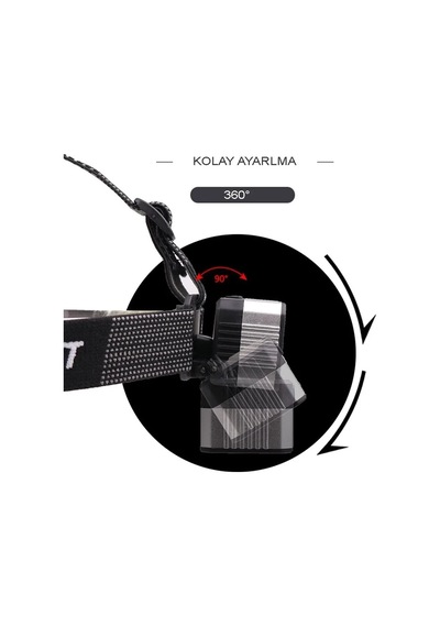 Ers 4 Modlu Sensörlü Şarjlı Güçlü Kafa Lambası Wt-248 Çok Renkli 89094901