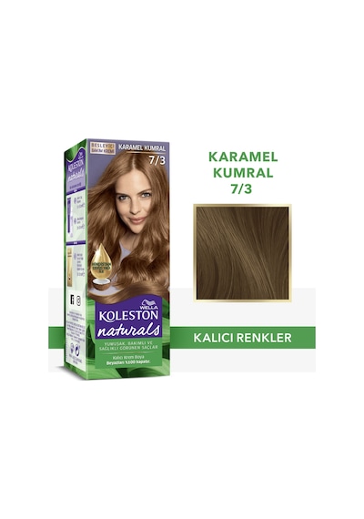 Koleston Naturals 7/3 Karamel Kumral Saç Boyası