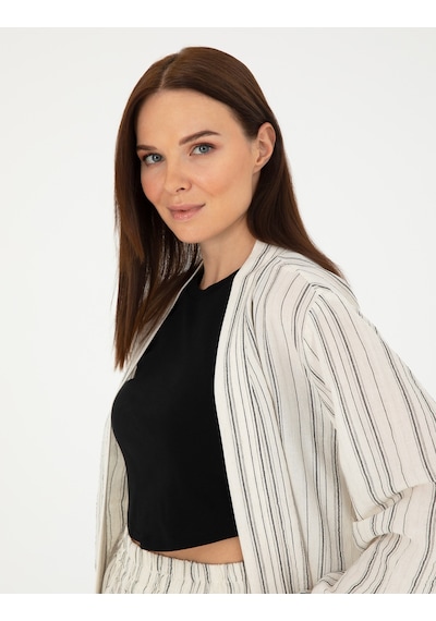 Pierre Cardin Kadın Ekru Tunik 50284043-vr019 Ekru