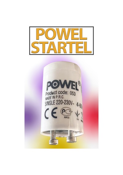 Flüorasan Lamba Starteri 4-65 Watt 220 Volt 1 Adet Powel S10
