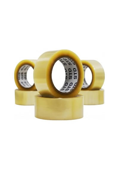 Std Pro Şeffaf Koli Bandı 45mm X 100m - 41 Mikron Hotmelt Güçlü Yapışkanlı - Paketleme, Ambalaj Ve Koli Kapama B Diğer