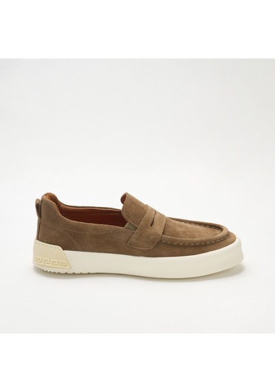 Biscuit Suede Sneaker Erkek Ka-26y-alfa5409 John May Munıh Shoe Kahverengi