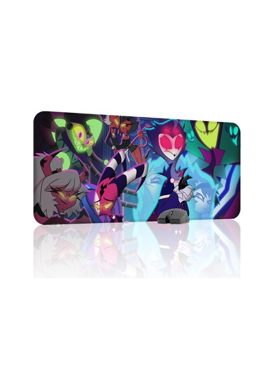 Helluva Boss Kaymaz Dikişli Kauçuk Oyuncu Mousepad V5 - 90x40 Xxl Gaming Mouse Pad Fare Altlığı