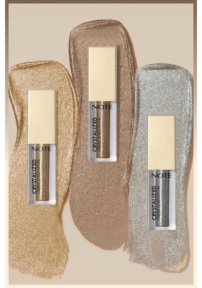 Note Crystalized Liquid Eyeshadow Likit Metalik Göz Farı - 08 Vintage Bronze