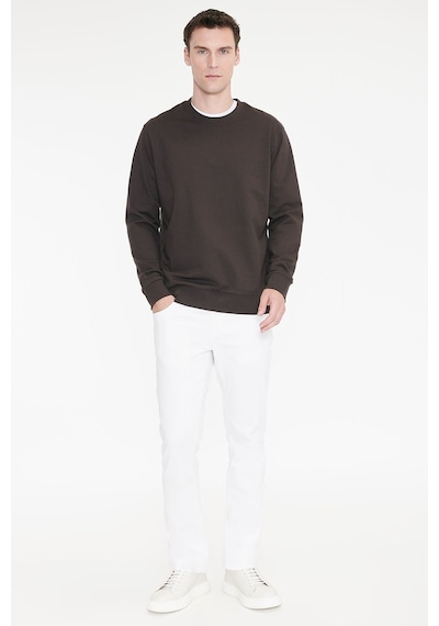 Ac&Co / Altınyıldız Classics Erkek Kahverengı Pamuklu Standart Fit Normal Kesim 2 İplik Bisiklet Yaka Sweatshirt Kahverengi Ac&Co / Altınyıldız Classics Erkek Kahverengı Pamuklu Standart Fit Normal Kesim 2 İplik Bisiklet Yaka Sweatshirt Kahverengi