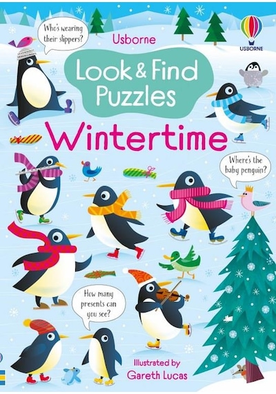 Usb - Look And Find Puzzles Wintertime