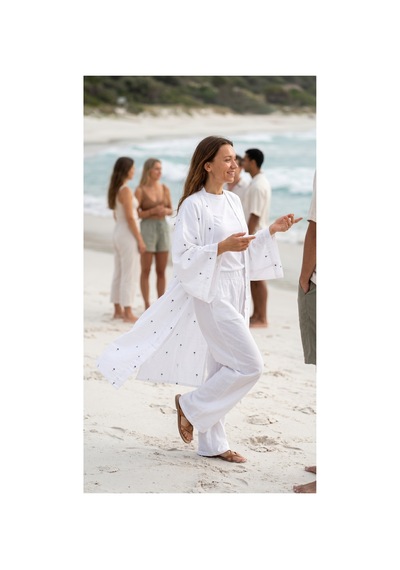 Lila Mare Pamuk Kumaşlı Palmiye Desenli Handmade Beachwear Yazlık Kimono Renkli Renkli Lila Mare Pamuk Kumaşlı Palmiye Desenli Handmade Beachwear Yazlık Kimono Renkli Renkli